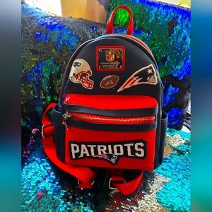 Patriots Loungefly Mini Backpack